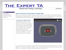 Tablet Screenshot of main.theexpertta.com